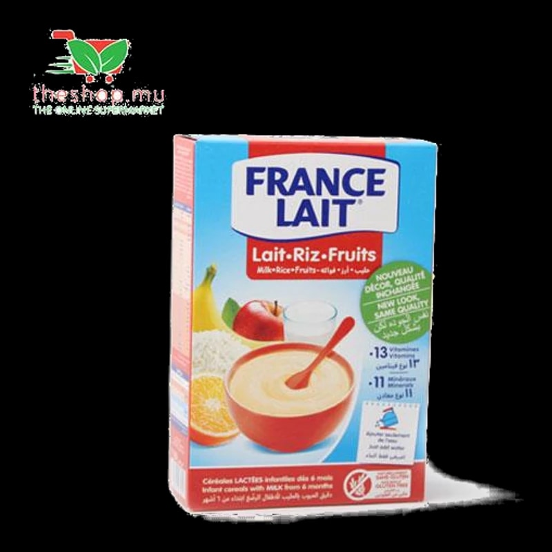 TheShop.mu-France Lait, Cereal Riz Fruits, 250g -Beauty & Personal Care
