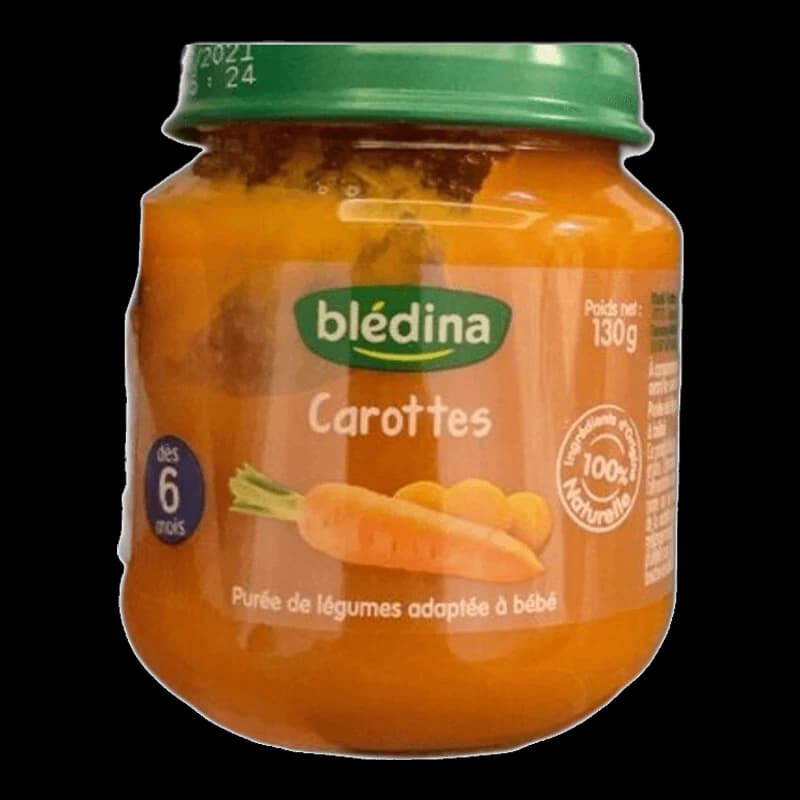 Bledina, Carrot Puree, 130g (6+ months)