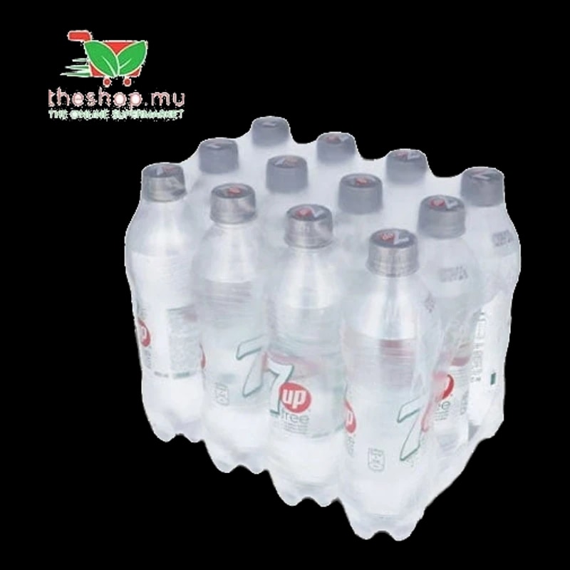 Quality Beverages Ltd Light & Sugar-Free 7Up Free, 0.5 L x 12