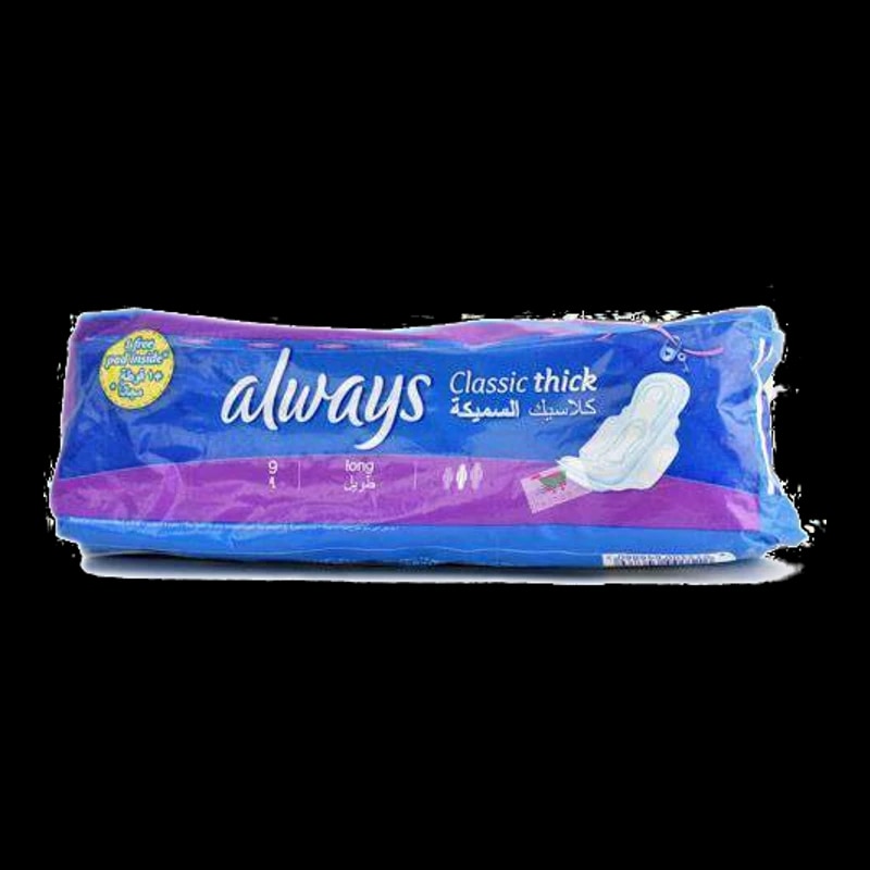 Always, Classic thick, Long, x9