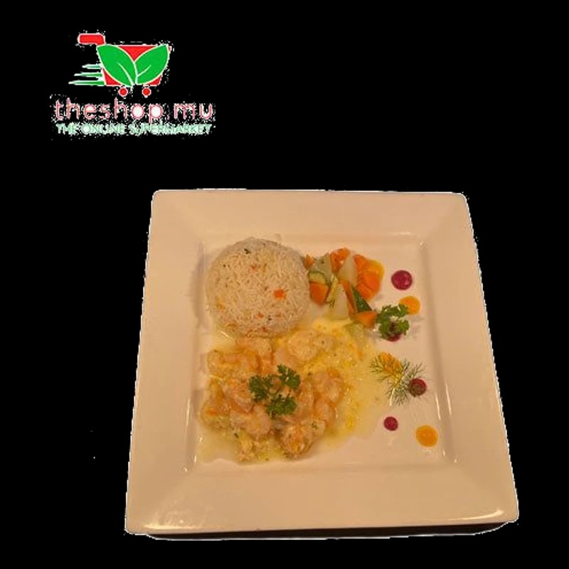TheShop.mu-Crevette Sauce Beurre D'Ail, 150g -Frozen Fish