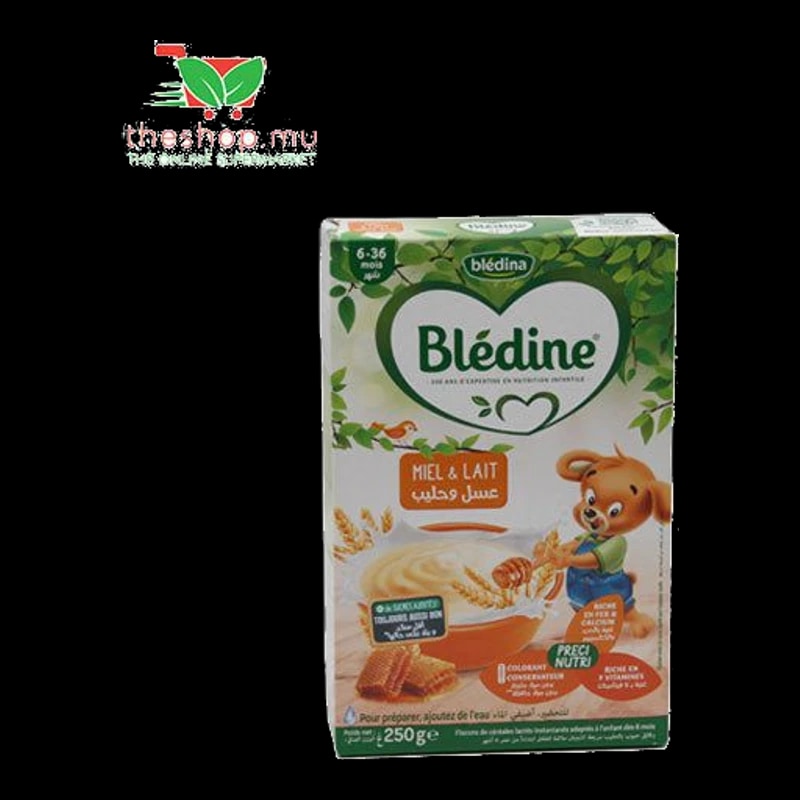 TheShop.mu-Bledina, Bledine Honey & Milk, 6-36 months, 250g -Baby