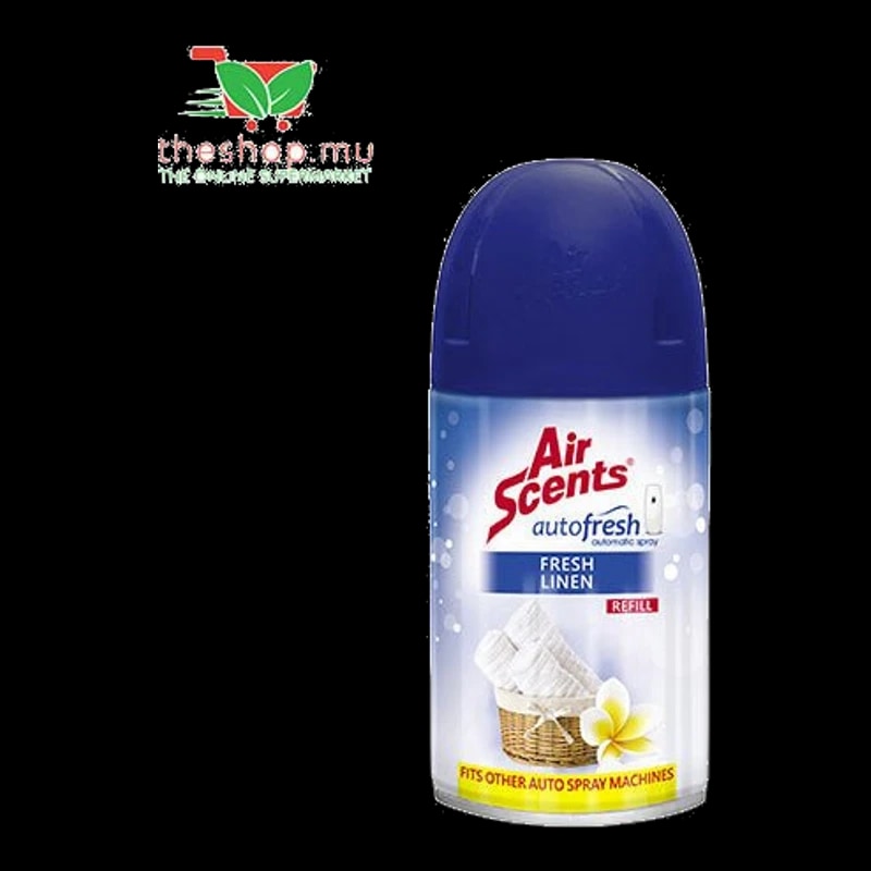 TheShop.mu-Air Scents, Fresh Linen Auto Spray Kit & Refills, -Air Fresheners