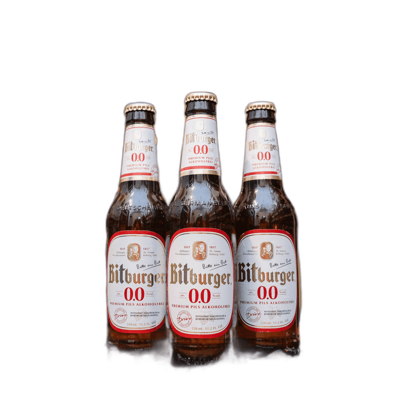 Bitburger, 0.0% Pils Alkoholfrei Can, 500 ml