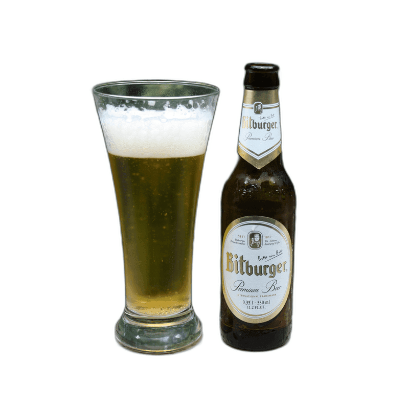Bitburger, Premium Pils 4.8%, 0.33L