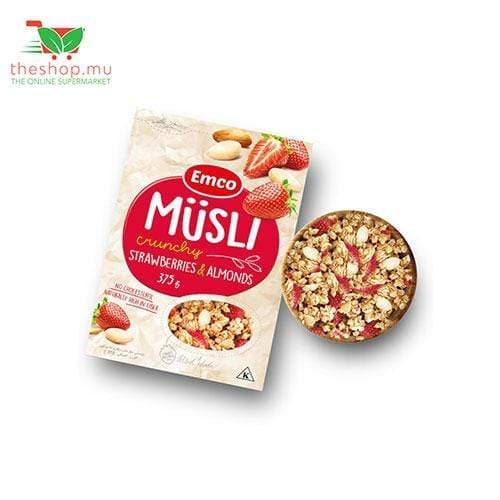 Emco, Musli Strawberry & Almond, 375g