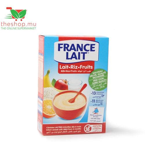 France Lait, Cereal Riz Fruits, 250g