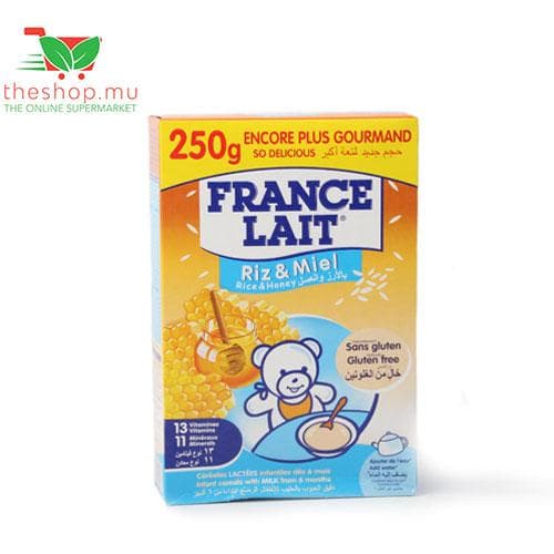France Lait, Cereal Riz Miel, 250g