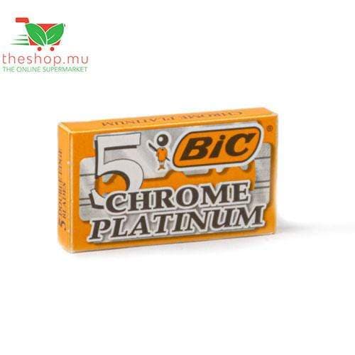Bic, Double Edge Blades Chrome Platinium, X5