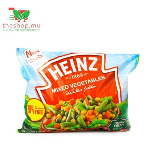 Heinz, Mixed Veg 900g + 20% free