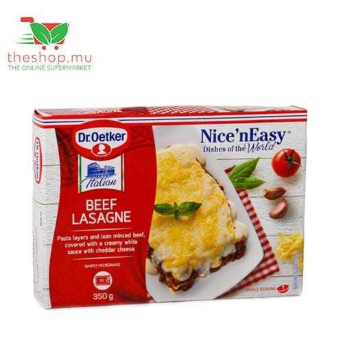 Dr Oetker, Nice n Easy Beef Lasagna, 350g