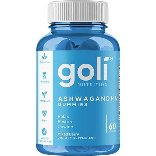 Goli Nutrition, Ashwagandha Gummies, 60 pieces