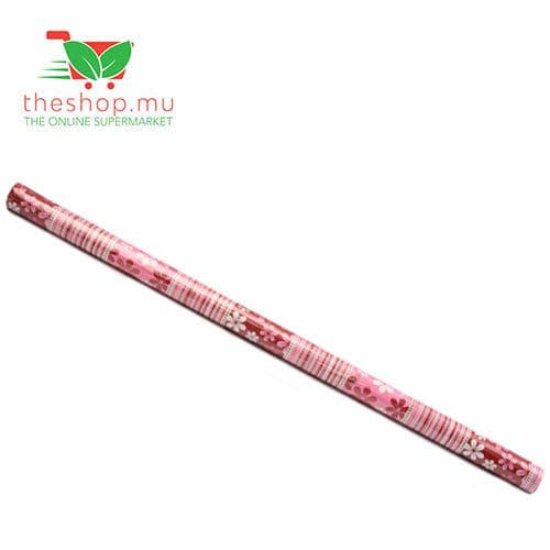 Pink-Red Flowers Gift Wrap Paper, 70cm