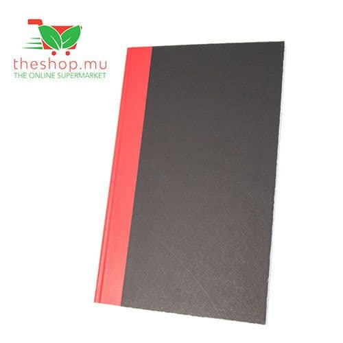 Atlas Hard Cover Note Book Black Cover 200 Pages