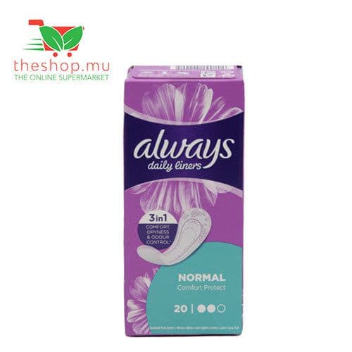 Always, Liners Normal Single Pack, x20
