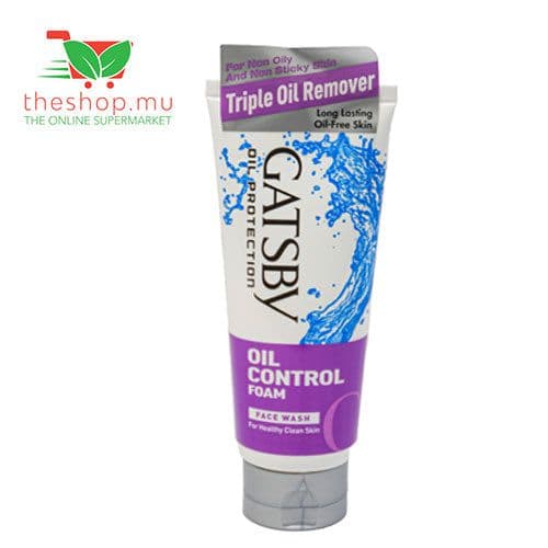 Gatsby Face Wash -Oil Control Foam, 120g