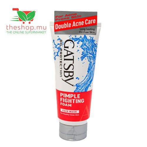 Gatsby, Face Wash Acne Care Foam, 120g