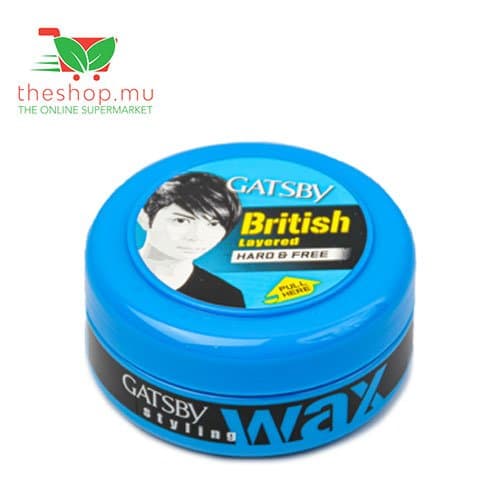 Gatsby, Styling Wax Hard & Free, 75g