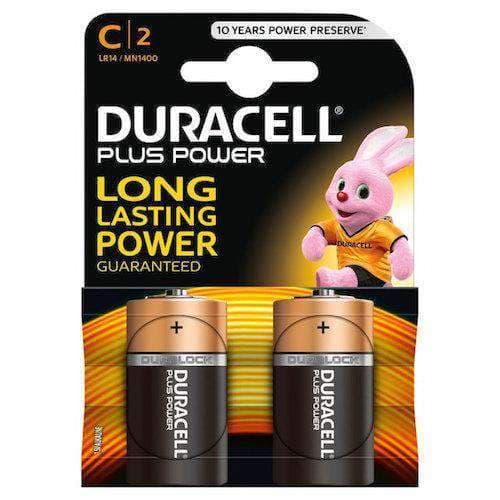 Duracell, C2 battery x2, 1.5V Alkaline