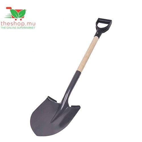 Spade Shaped Shovel, 70cm, black