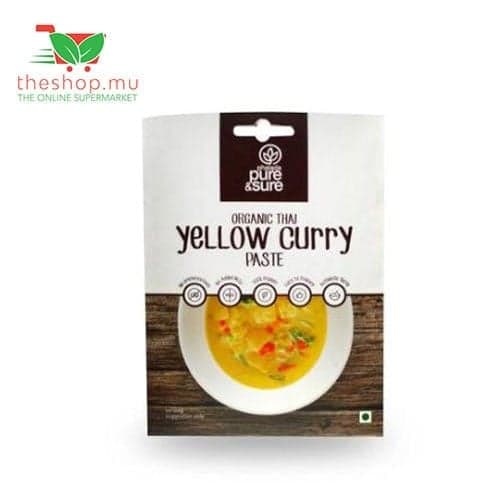 Pure&Sure, Yellow Curry Paste, 50g