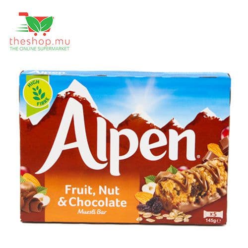 Alpen, Fruit, Nut & Chocolate, x5 145g Bars