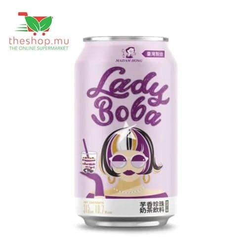 Lady Boba, Bubble Tea Taro, 315 ml