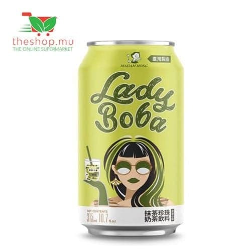 Lady Boba, Bubble Tea Matcha Latte, 315 ml