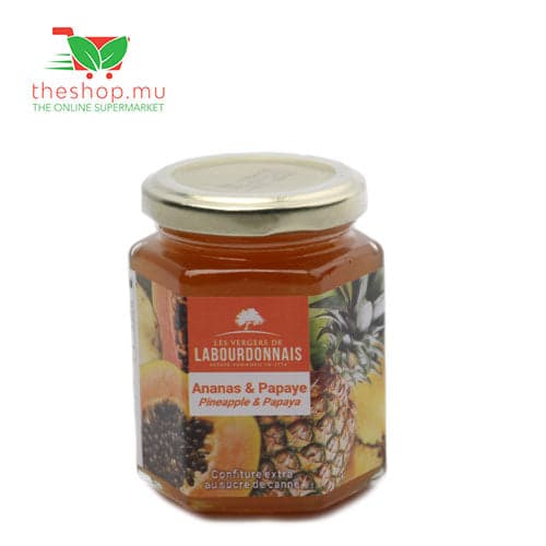 LVDL, Confiture Ananas et Papayes, 240g