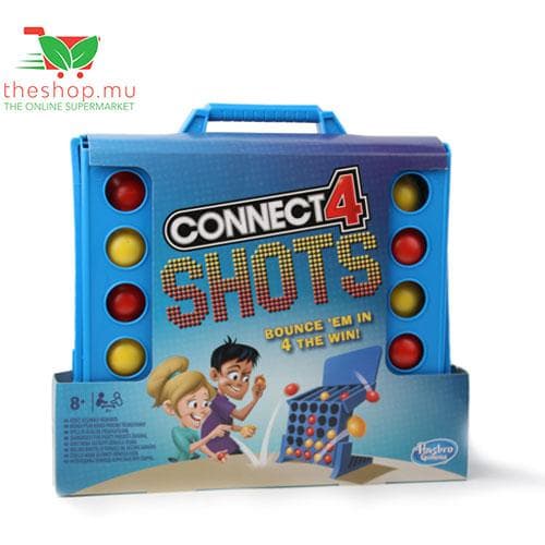 Hasbro Gaming, Connect 4 Shots, Free-4-All Fun!