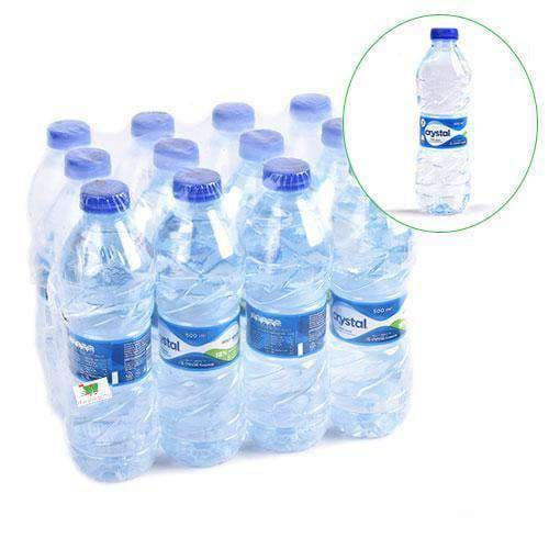 Crystal, Mineral Water, 500ml, Pack of 12