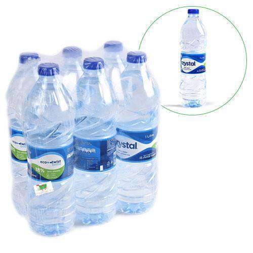 Crystal, Mineral Water, 1L, Pack of 6