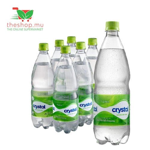 Crystal, Sparkling Water, 1L, Pack of 6