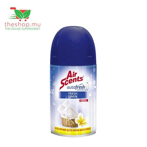 Air Scents, Fresh Linen Auto Spray Kit & Refills,