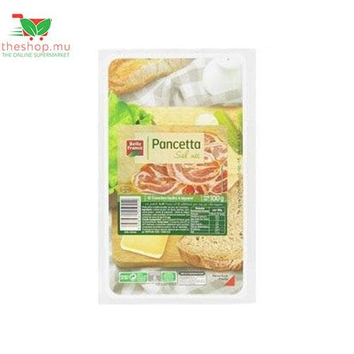 Belle France, Pancetta Au Sel Sec, 100g
