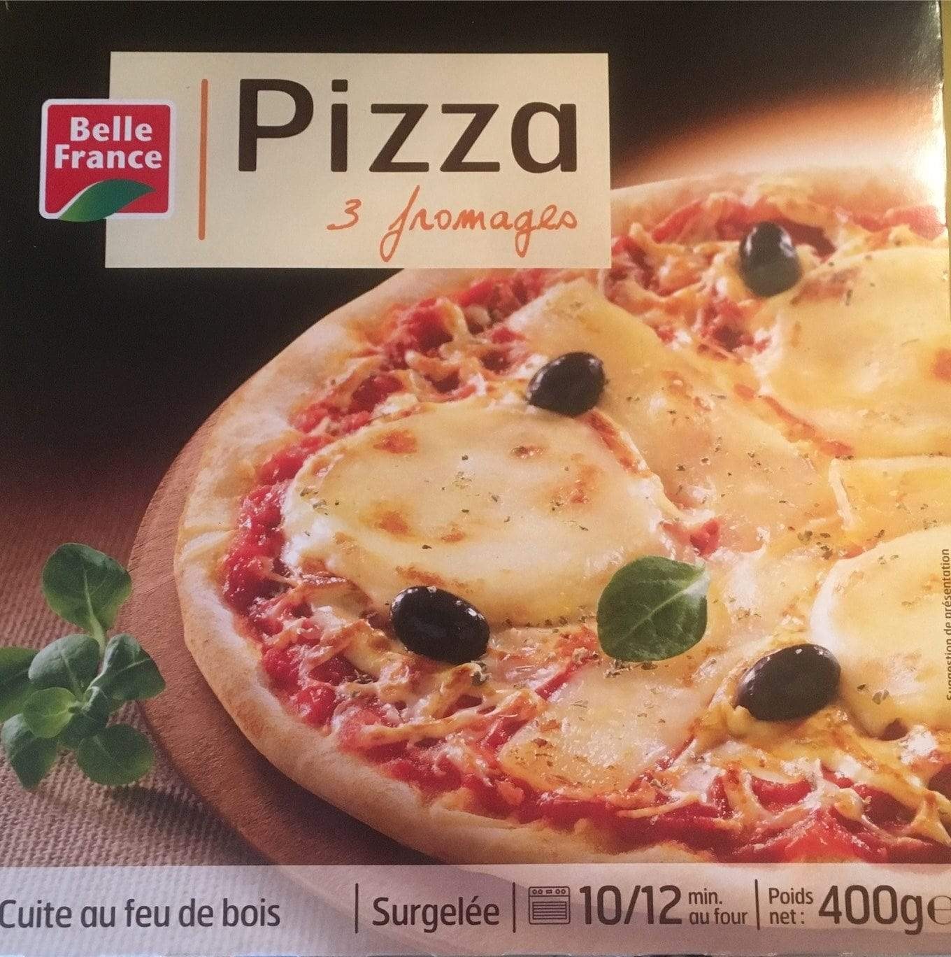 Sik Yuen Limited Belle France, Pizza 3 Fromages, 400g