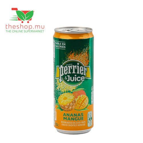 Perrier & Juice, Ananas Mangue Can, 33Cl