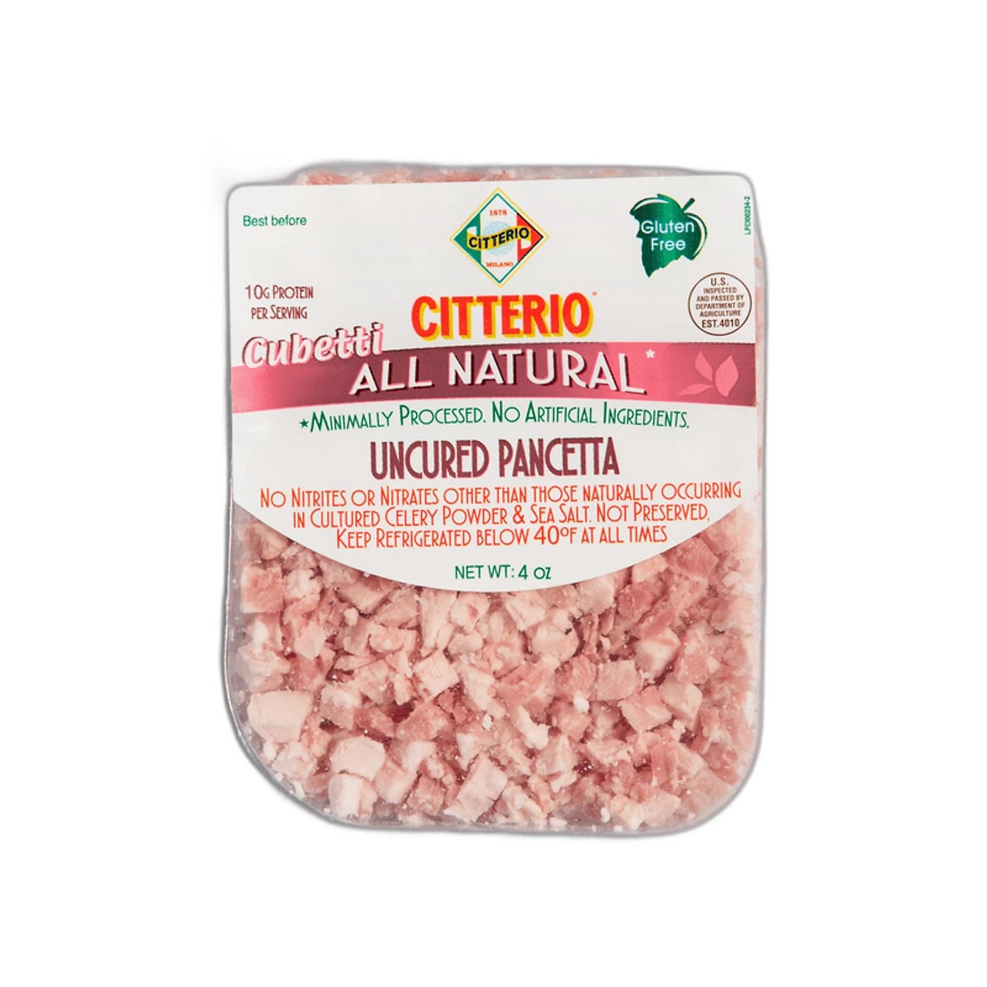 Citterio, Pancetta Dolce ,130g