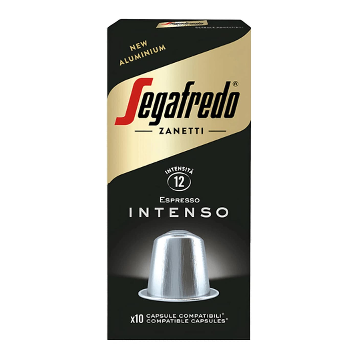 Segafredo, Capsules Intenso Espresso Alu, 10X5.1g